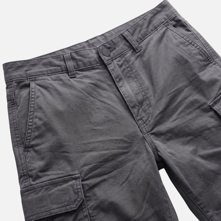 Men's Multi-Pocket Cargo Shorts Relaxed Fit Summer