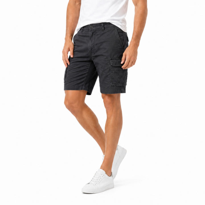 Men's Multi-Pocket Cargo Shorts Relaxed Fit Summer