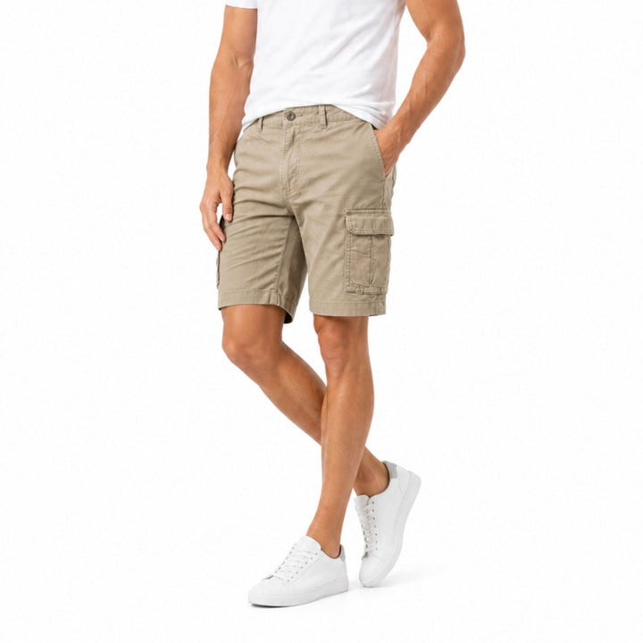 Men's Multi-Pocket Cargo Shorts Relaxed Fit Summer