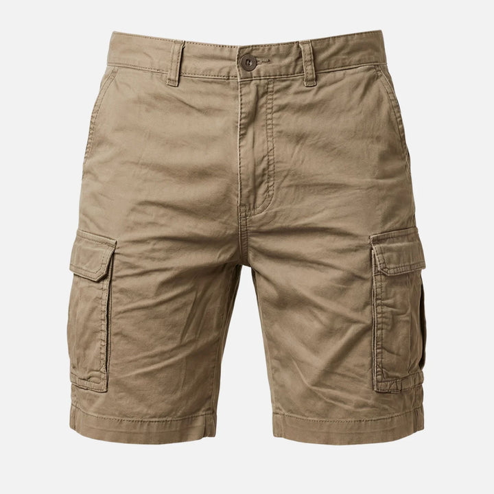 Men's Multi-Pocket Cargo Shorts Relaxed Fit Summer