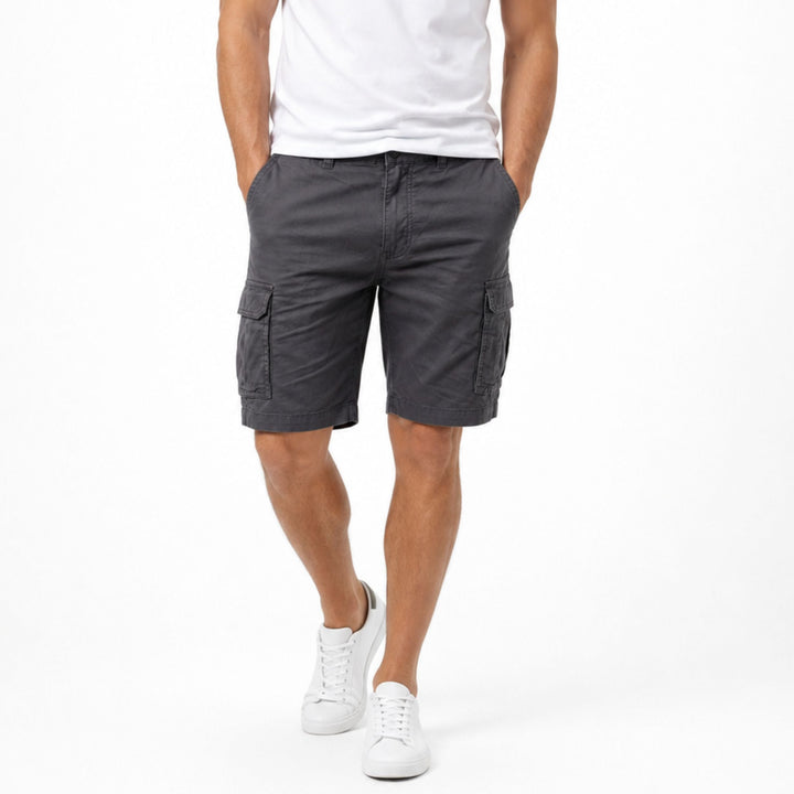 Men's Multi-Pocket Cargo Shorts Relaxed Fit Summer