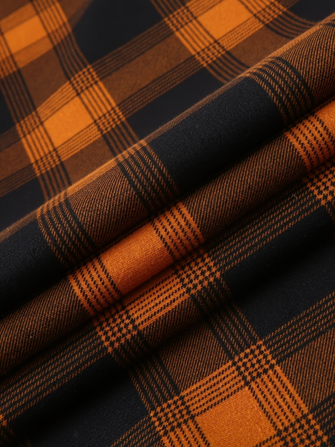 Men's Plaid Hooded Lined Fall Shacket Shirt Jacket