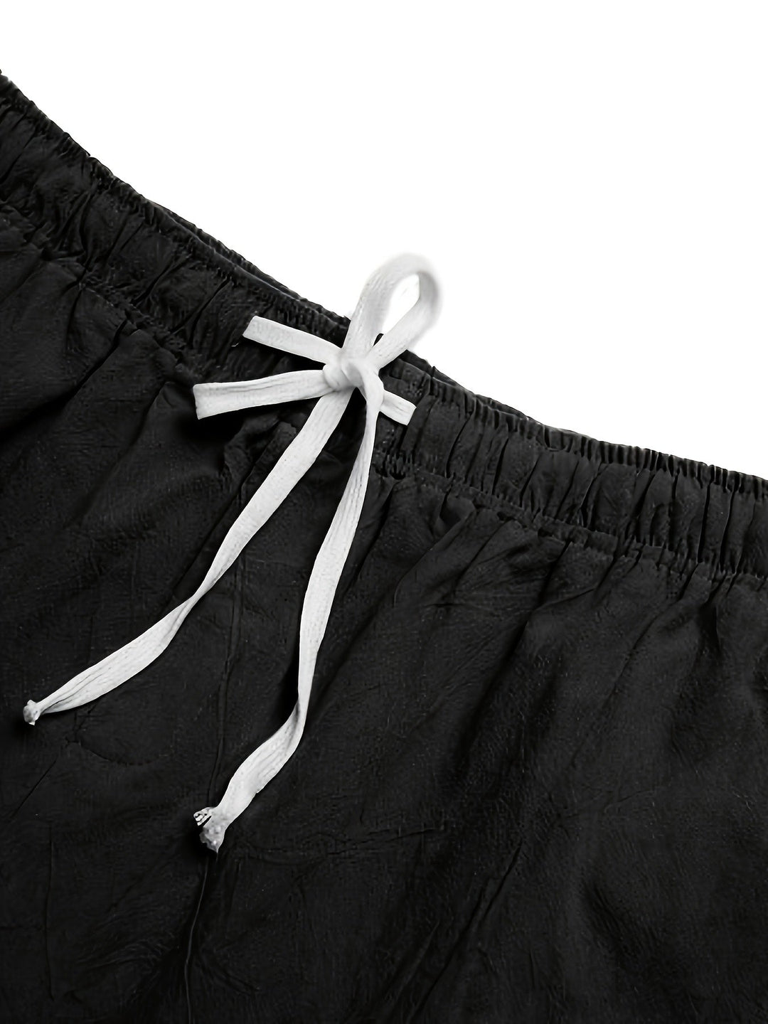Men's Quick-Dry Summer Swim Shorts with Drawstring Waist