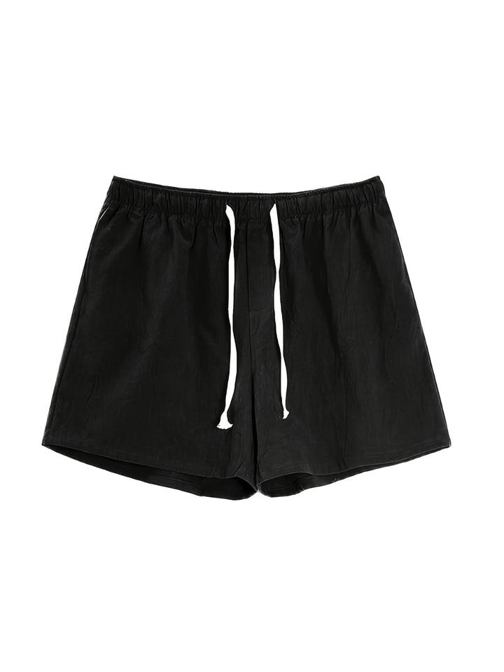Men's Quick-Dry Summer Swim Shorts with Drawstring Waist