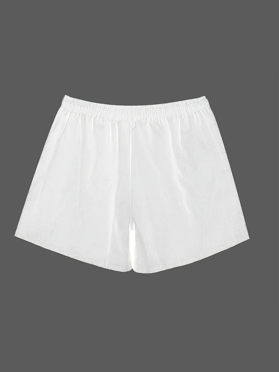 Men's Quick-Dry Summer Swim Shorts with Drawstring Waist