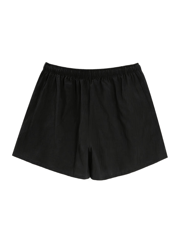 Men's Quick-Dry Summer Swim Shorts with Drawstring Waist