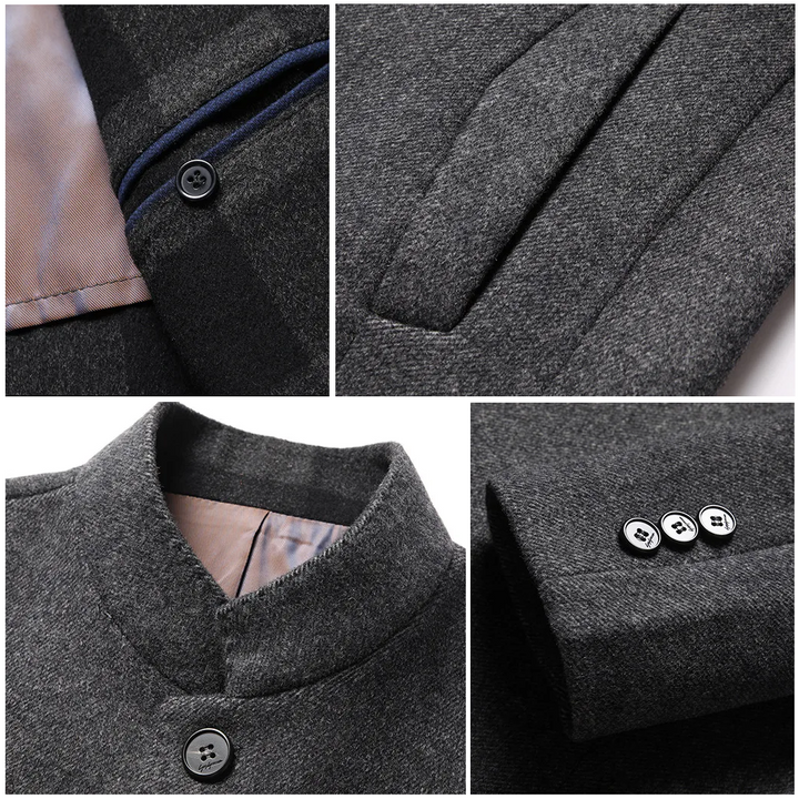 Men's Quilted Water Resistant Insulated Winter Parka Coat