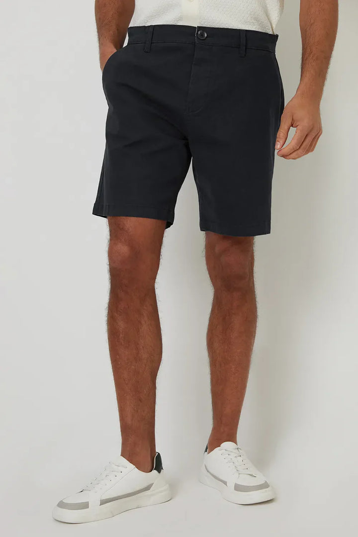 Men's Regular Fit Belt Loop Chino Shorts with Pockets, Summer