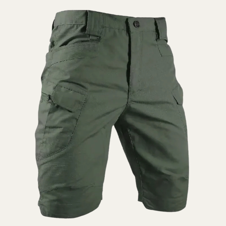 Men's Relaxed-Fit Cargo Shorts, Knee-Length Multi-Pocket Summer