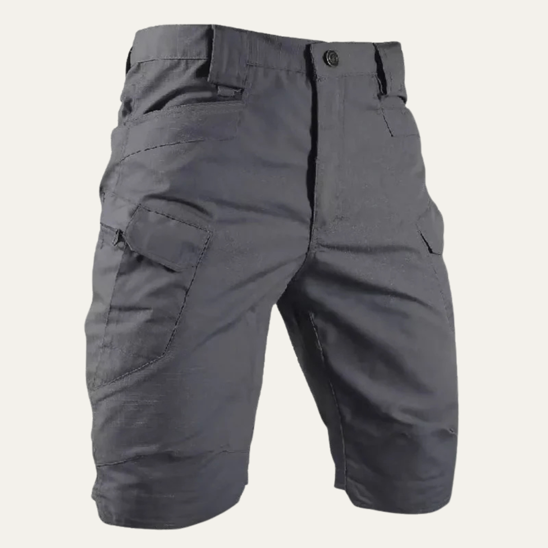 Men's Relaxed-Fit Cargo Shorts, Knee-Length Multi-Pocket Summer