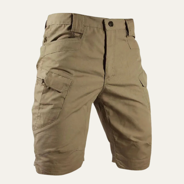 Men's Relaxed-Fit Cargo Shorts, Knee-Length Multi-Pocket Summer