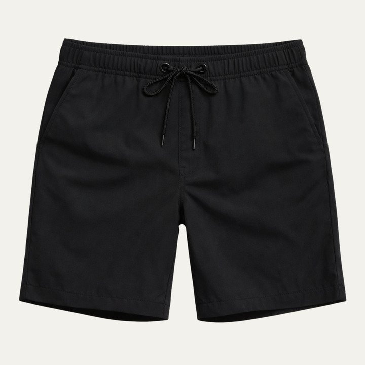 Men's Summer Swim Shorts Quick-Dry Drawstring Beach Board Trunks