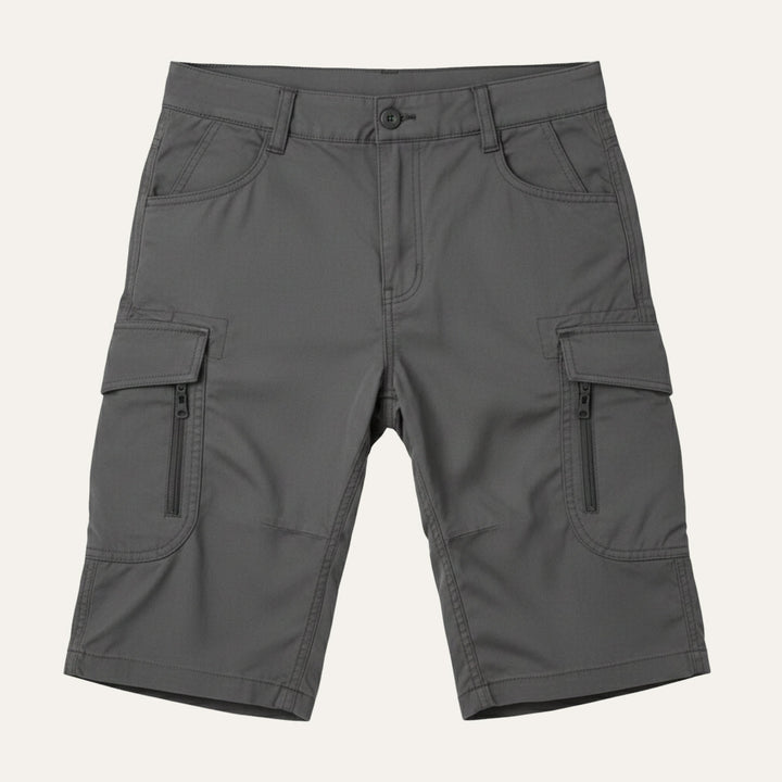 Men's Tactical Cargo Shorts, Knee-Length Multi-Pocket Utility