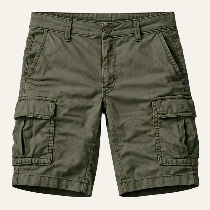 Men's Tactical Cargo Shorts Relaxed Fit Drawstring Multi-Pocket