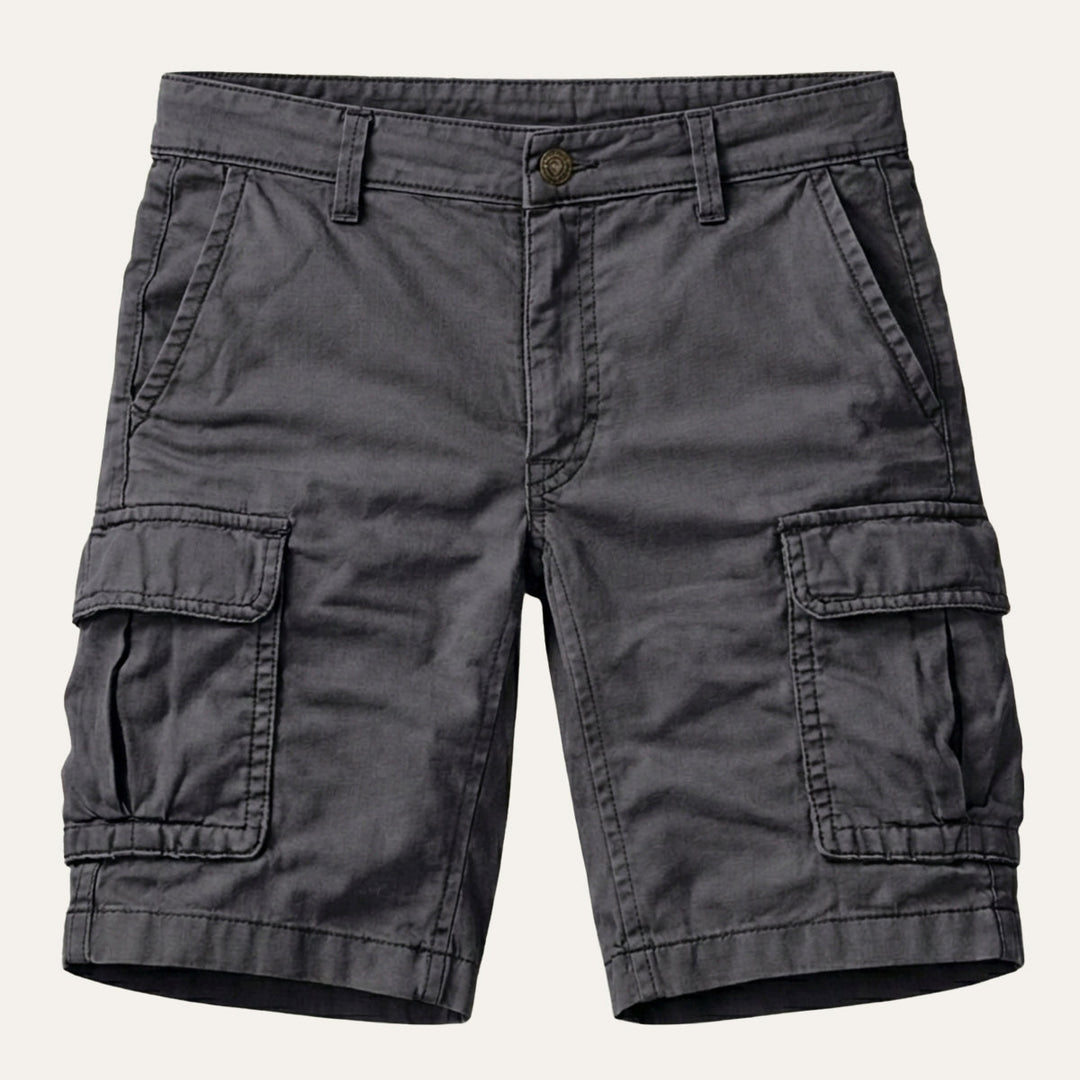 Men's Tactical Cargo Shorts Relaxed Fit Drawstring Multi-Pocket