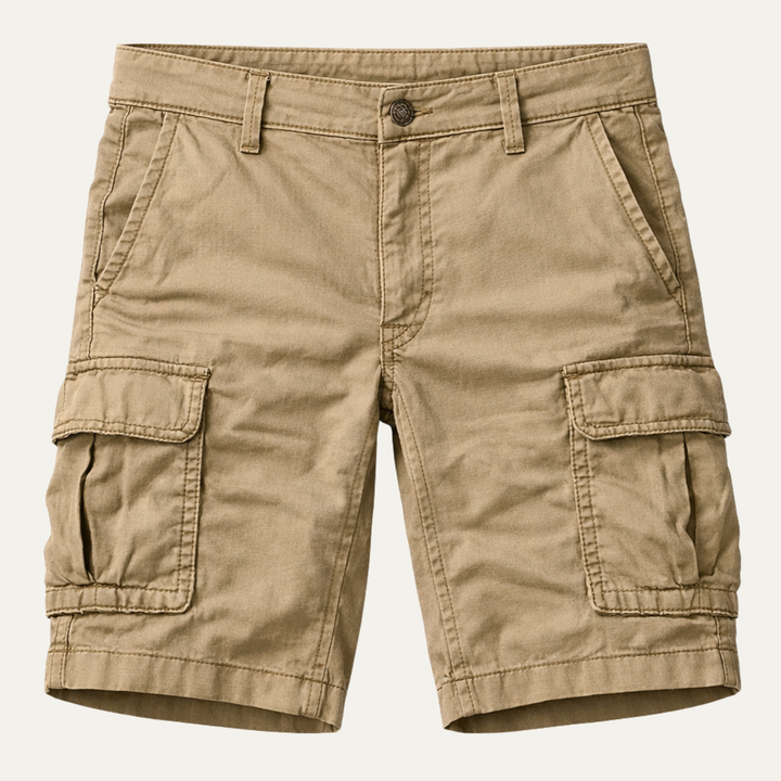 Men's Tactical Cargo Shorts Relaxed Fit Drawstring Multi-Pocket