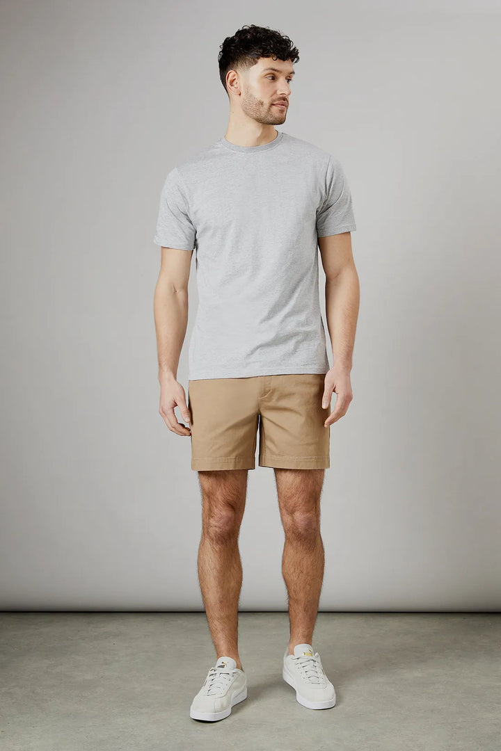 Men's Tailored Chino Shorts with Pockets, Smart Casual Summer