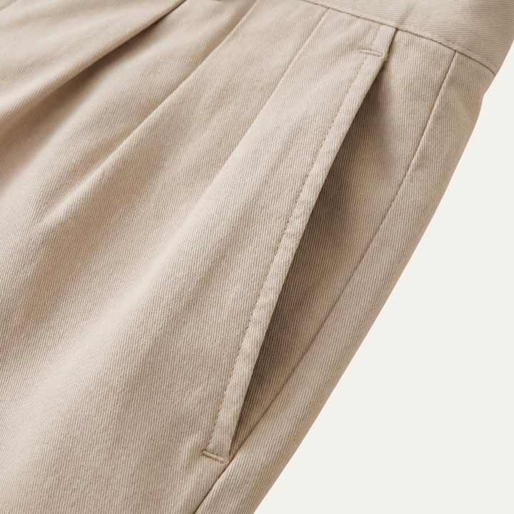 Men's Tailored Linen Shorts Smart Casual Lightweight Summer