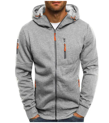 Men's Zip Up Regular Fit Layering Fleece Jacket