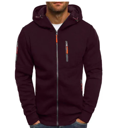 Men's Zip Up Regular Fit Layering Fleece Jacket