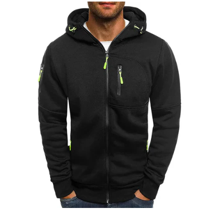 Men's Zip Up Regular Fit Layering Fleece Jacket