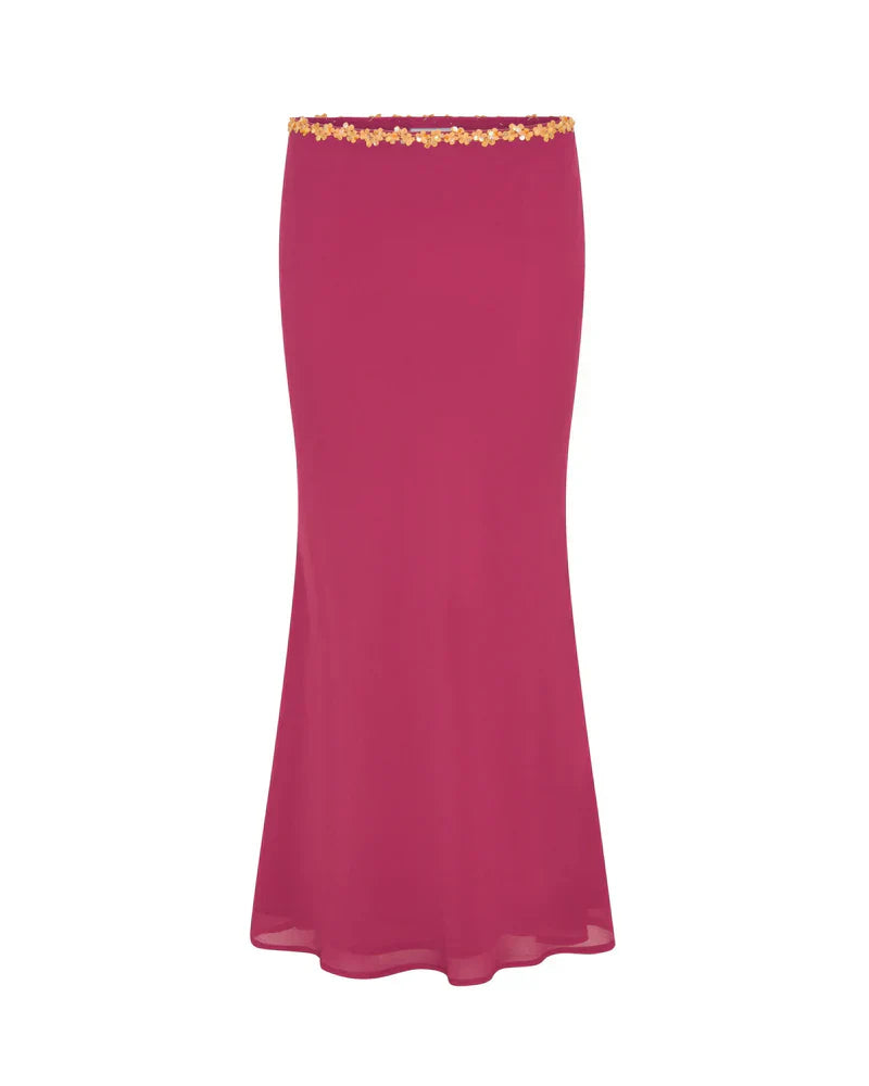 Two Piece Set for Women - Crop Top & Skirt Summer Co-ord