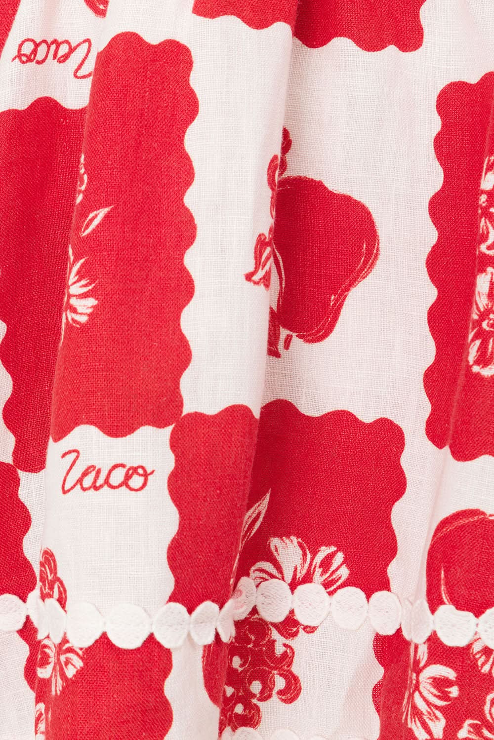 Wedding Guest Red Floral Cut Out Mini Dress for Women