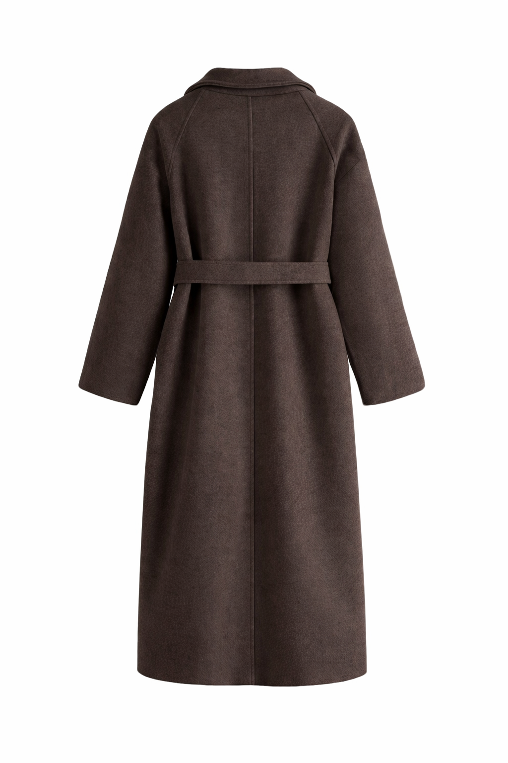 Women's Longline Lapel Collar Straight Fit Duster Coat